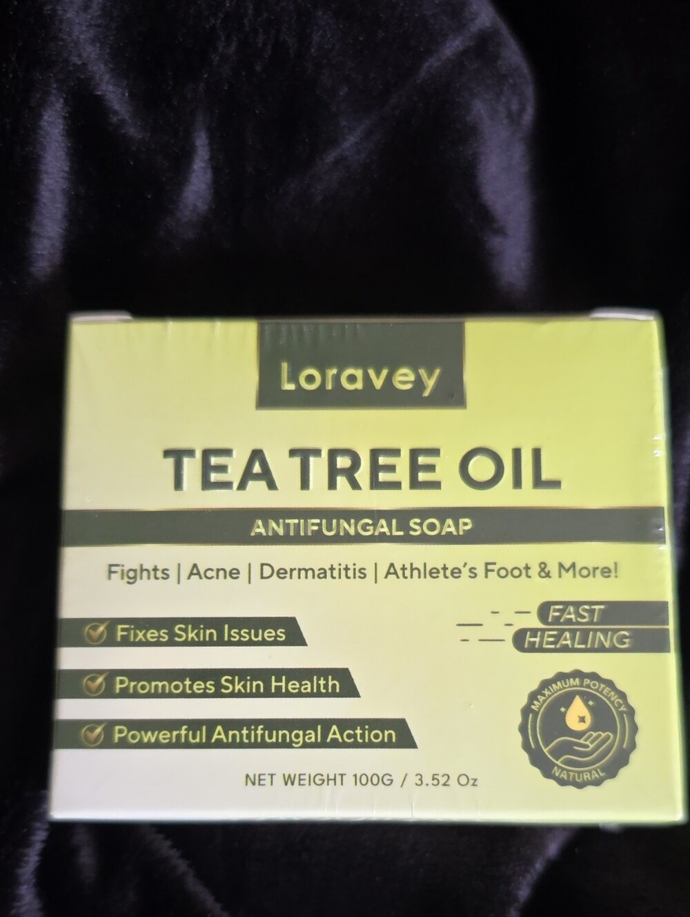 Loravey Tea Tree Oil Antifungal Soap